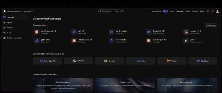 Microsoft Foundry models